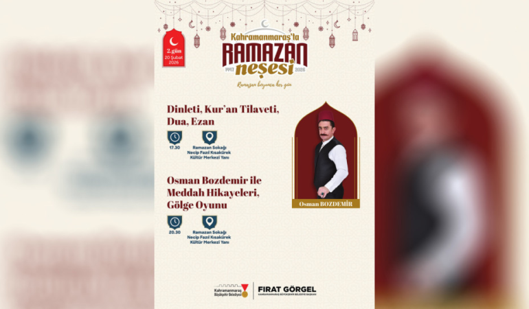 Ramazan Sokağı’nda Geleneksel Eğlence ve Maneviyat Bir Arada