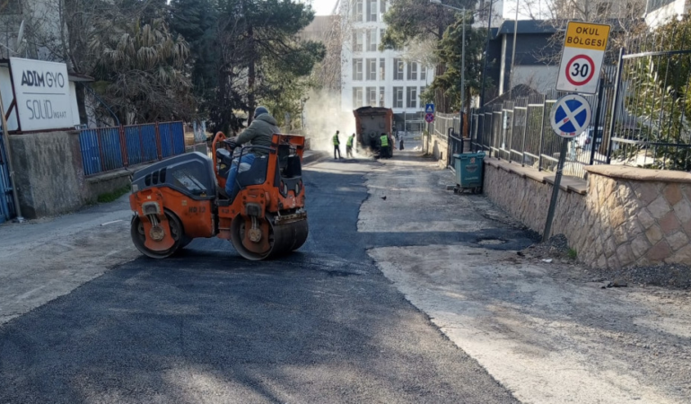 Altyapısı Tamamlanan Noktalarda Yollar Bir Bir Onarılıyor