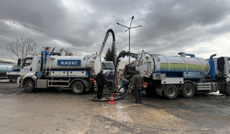 KASKİ’den Sağanak Yağış Öncesi Yoğun Mesai
