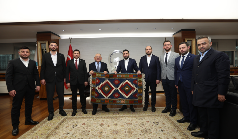 Başkan Büyükkılıç, TÜGVA Genel Başkanı Beşinci’yi Ağırladı