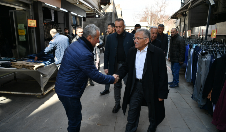 Başkan Büyükkılıç, Suriçi Camikebir Kentsel Dönüşüm Projesi’nde İncelemelerde Bulundu