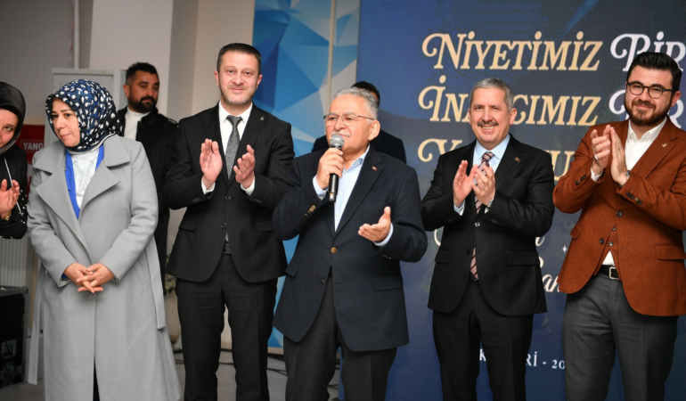 Başkan Büyükkılıç’tan, Baba Ocağı Develi’de Ramazan-ı Şerif Buluşmaları