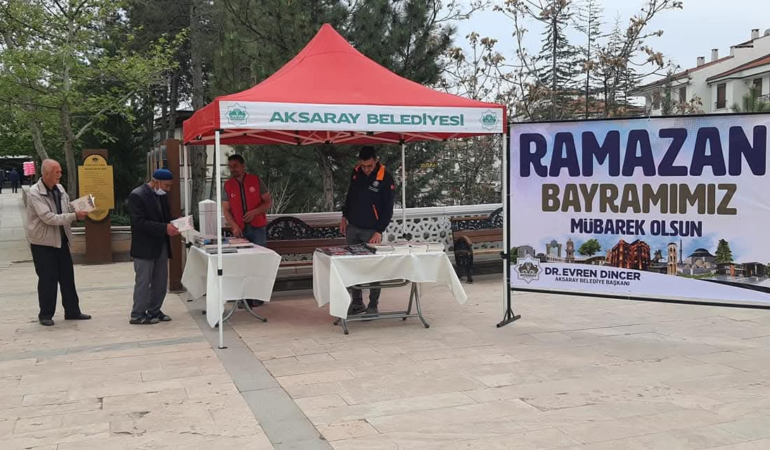 Aksaray belediyesi’nden arefe gününe özel seferberlik
