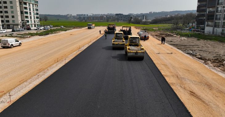 Büyükşehirle yeni yerleşimlere modern yollar