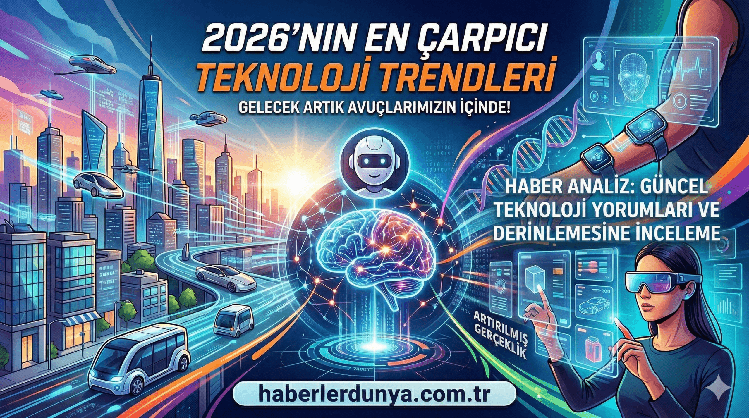 2026'nın En Çarpıcı Teknoloji Trendleri: Gelecek Artık Avuçlarımızın İçinde!