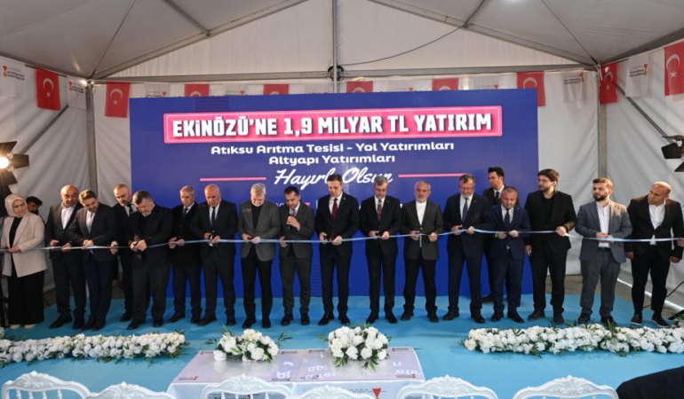 Büyükşehir Belediyesi’nin Ekinözü Yatırımlarının Açılışı Yapıldı