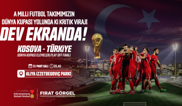 Milli Maç Heyecanında Tek Yürek Olalım