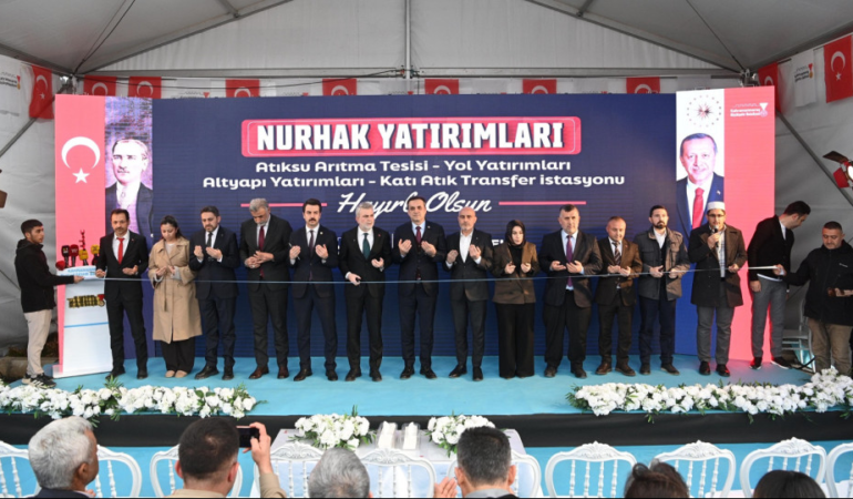 Büyükşehir’in Nurhak Yatırımlarının Açılışı Gerçekleştirildi