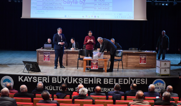 Büyükşehir’in Arılar Çoğalsın, Bereket Katlansın Projesi Kura Sonuçları