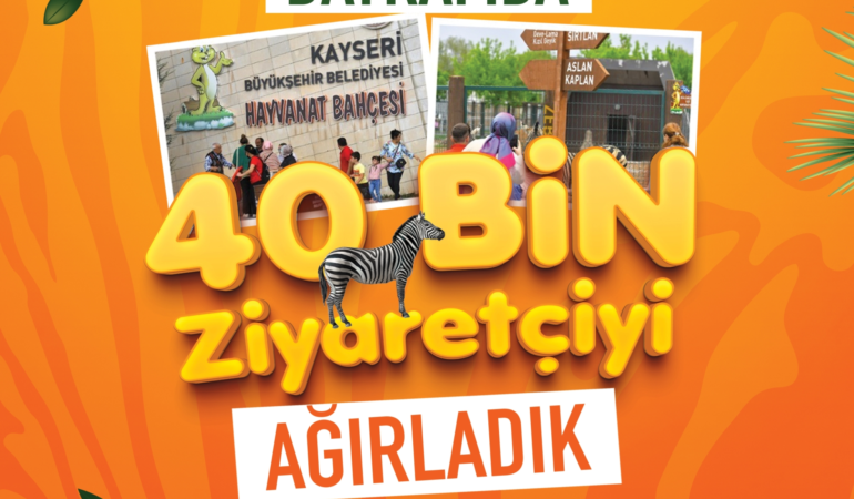Büyükşehir’in Hayvanat Bahçesi’nde Bayram Yoğunluğu: 40 Bin Ziyaretçi