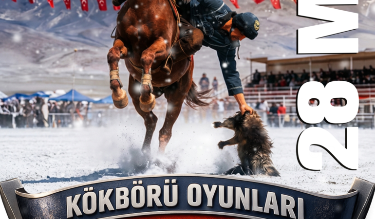 Büyükşehir’den Erciyes’te Kökbörü Oyunları İş Birliği