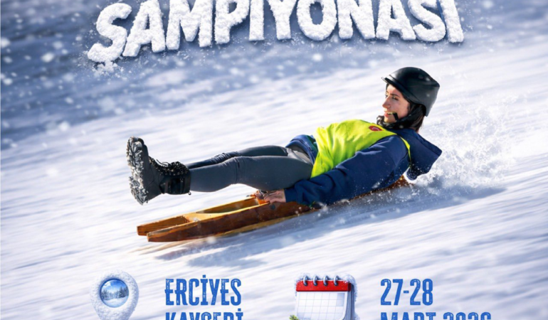 Erciyes, Geleneksel Kızak Türkiye Şampiyonası’na Ev Sahipliği Yapacak