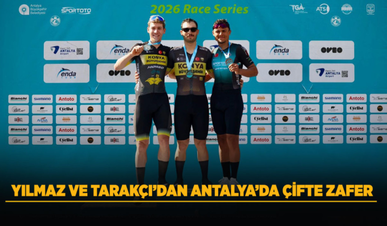 Yılmaz ve tarakçı’dan antalya’da çifte zafer