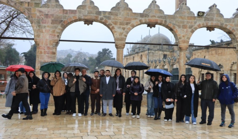 ŞANLIURFA’NIN MİMARİ MİRASI, ÖĞRENCİLERİN GÖZÜNDEN YENİDEN DEĞERLENDİRİLİYOR