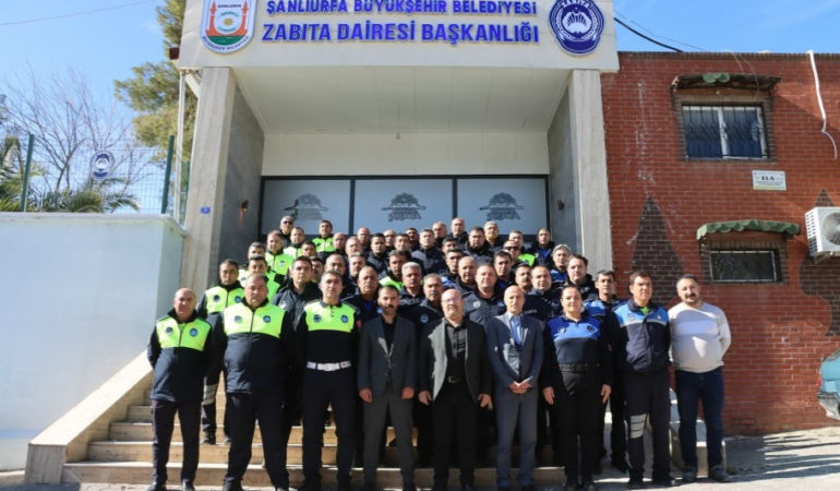 ŞANLIURFA BÜYÜKŞEHİR BELEDİYESİ ZABITA DAİRE BAŞKANLIĞI YENİ HİZMET BİNASINDA FAALİYETE BAŞLADI
