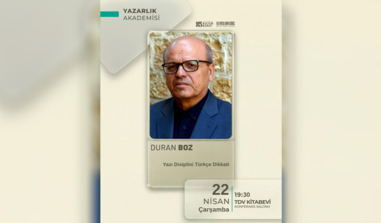 Büyükşehir’den Yazarlık Yolculuğuna Işık Tutacak Söyleşi
