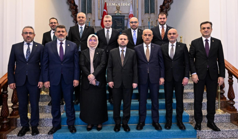 Kahramanmaraş Heyeti, Adalet Bakanı Gürlek’i Ziyaret Etti
