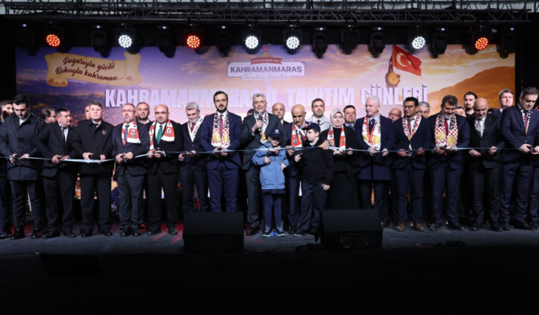 İstanbul’da Kahramanmaraş Rüzgârı; Tanıtım Günleri Başladı