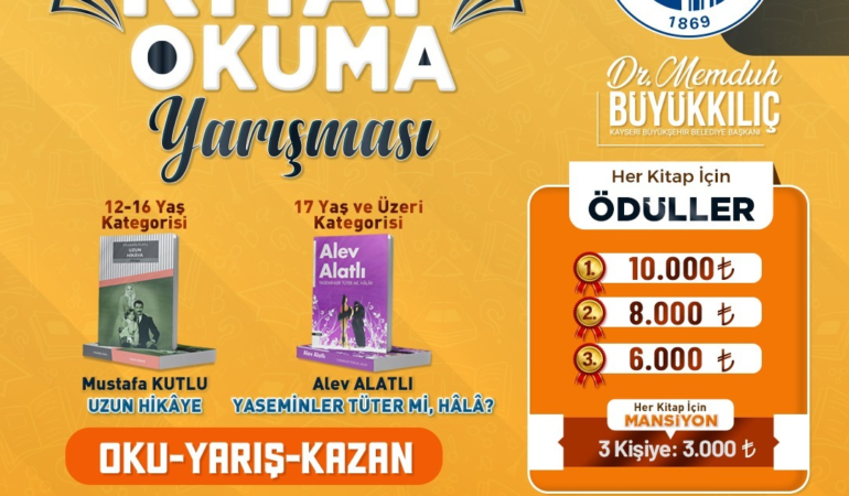 Büyükşehir’den Kitap Sevgisini Büyüten Yarışma: KAYMEK’ten Oku, Yarış, Kazan Hamlesi