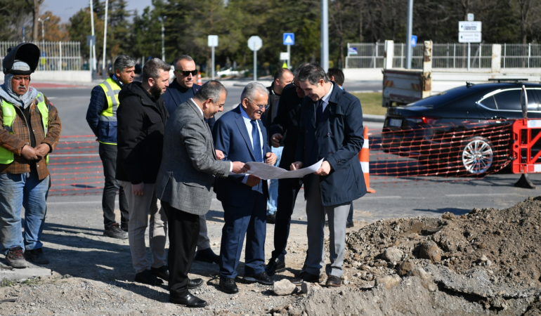 Başkan Büyükkılıç, KASKİ’nin 35 Milyon TL’lik Altyapı Yatırımını İnceledi