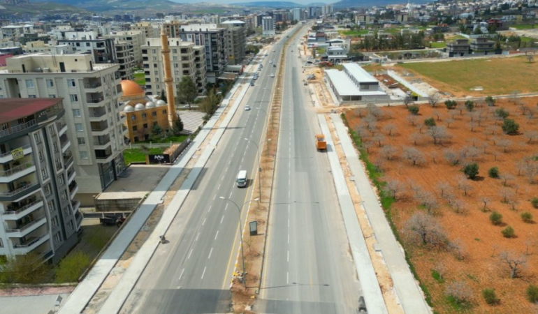 BİSİKLET YOLUNDA ÇALIŞMALAR DEVAM EDİYOR