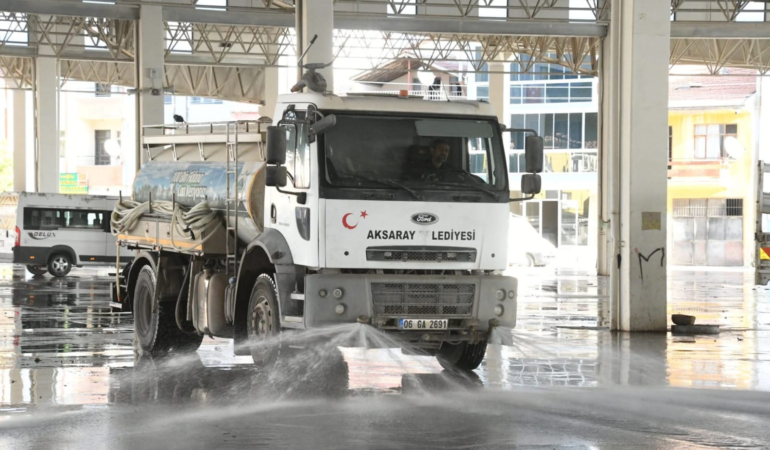 Aksaray belediyesi kurban bayramı için tüm birimleriyle sahada olacak