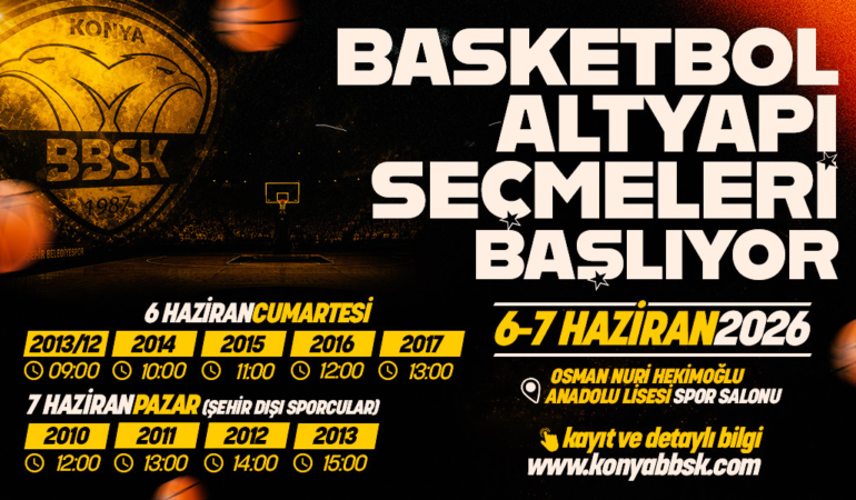 Büyükşehir basketbolda yeni yeteneklerini arıyor