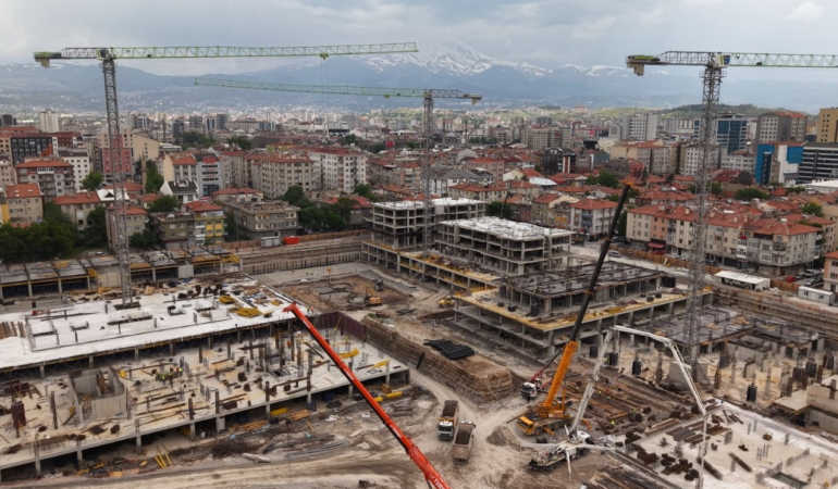 Büyükşehir’in Sahabiye’de 4,5 Milyar TL’lik Dev Dönüşümü Hızla Yükseliyor