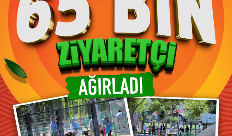 Büyükşehir’in Hayvanat Bahçesi Bayramda 65 Bin Ziyaretçi Ağırladı