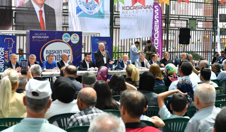 Başkan Büyükkılıç’tan Kocasinan’da Vatandaşla Doğrudan İletişim: Erkilet Tramvay Hattı Projesi’ni Anlattı