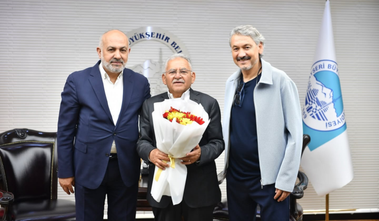 Kayserispor Yeni Yönetiminden Başkan Büyükkılıç’a Ziyaret