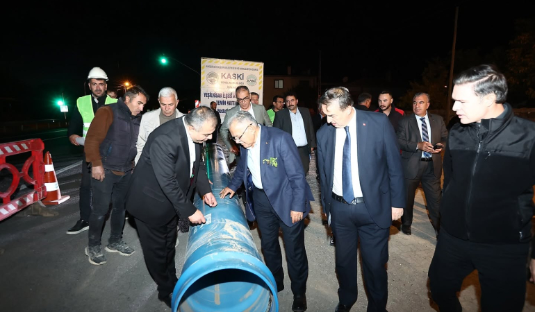 Başkan Büyükkılıç: 351 Milyon TL’lik Dev Yatırımla Yeşilhisar’ımızın Su Altyapısını Güçlendiriyoruz