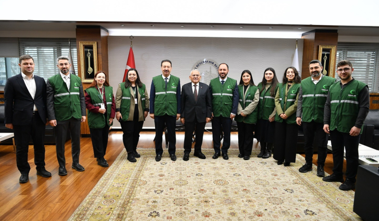 Kayseri Büyükşehir’den Yeşilay’a Destek