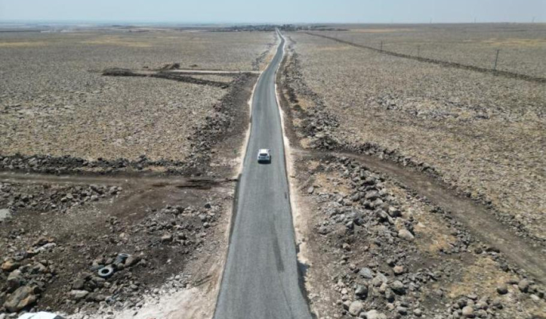 VİRANŞEHİR’DE KIRSAL YOLLAR KONFORLU HALE GETİRİLİYOR